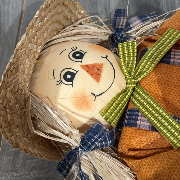 NEW Fall Scarecrow Decor 36in Halloween Scarecrow Decoration - Picture 2 of 7